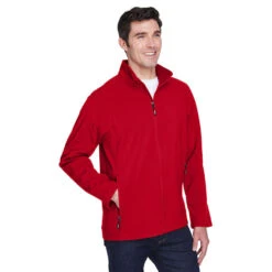 Core 365 Men's Cruise Two-Layer Fleece Bonded Soft Shell Jacket -Allseasons Uniforms Shop AC88184@3