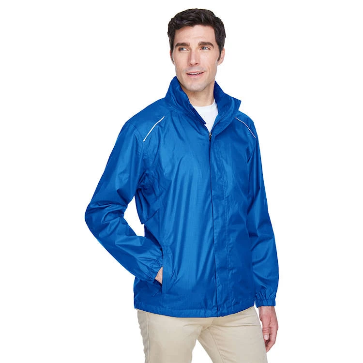 Core 365 Men's Climate Seam-Sealed Lightweight Variegated Ripstop Jacket Core 365 Men's Climate Seam-Sealed Lightweight Variegated Ripstop Jacket -Allseasons Uniforms Shop AC88185@3