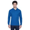 Core 365 Men's Pinnacle Performance Long-Sleeve Piqué Polo