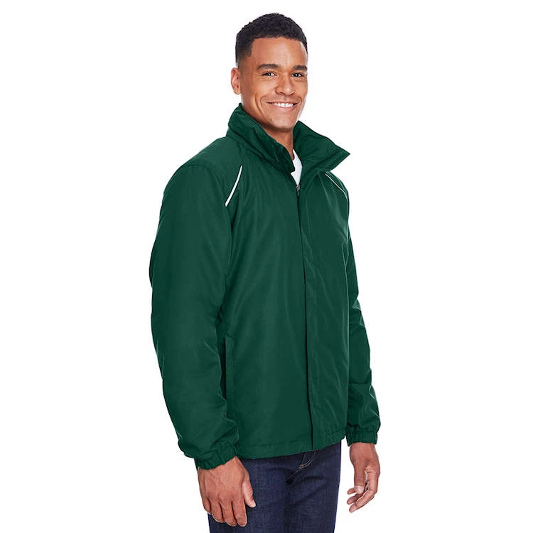 Core 365 Men's Profile Fleece-Lined All-Season Jacket Core 365 Men's Profile Fleece-Lined All-Season Jacket -Allseasons Uniforms Shop AC88224@3
