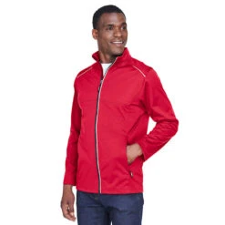 Core 365 Men's Techno Lite Three-Layer Knit Tech-Shell -Allseasons Uniforms Shop ACCE708@3