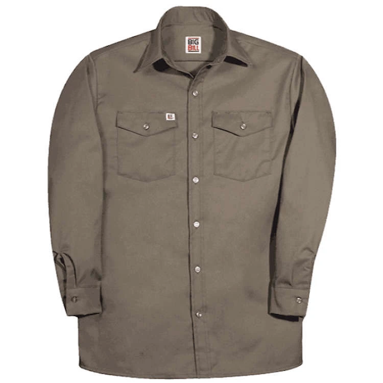 Big Bill Premium Long-Sleeve Work Shirt Big Bill Premium Long-Sleeve Work Shirt -Allseasons Uniforms Shop BB147