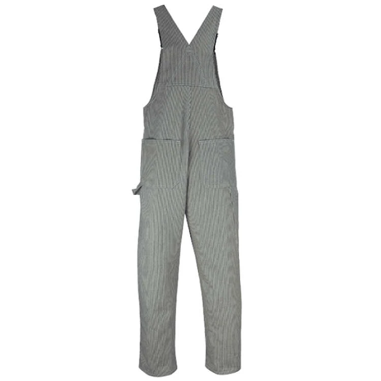 Big Bill Hickory Stripe Bib Overall With Zip Front Closure Big Bill Hickory Stripe Bib Overall With Zip Front Closure -Allseasons Uniforms Shop BB93@1