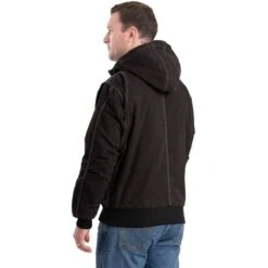 Berne Modern Hooded Jacket 2 Berne Modern Hooded Jacket -Allseasons Uniforms Shop BEHJ61@2