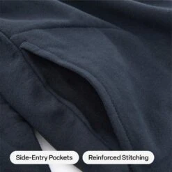 Berne Original Fleece Quarter Zip Thermal Lined Sweatshirt -Allseasons Uniforms Shop BESP250@4