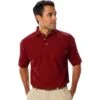 Blue Generation Men's Teflon Pique Polo Without Pocket
