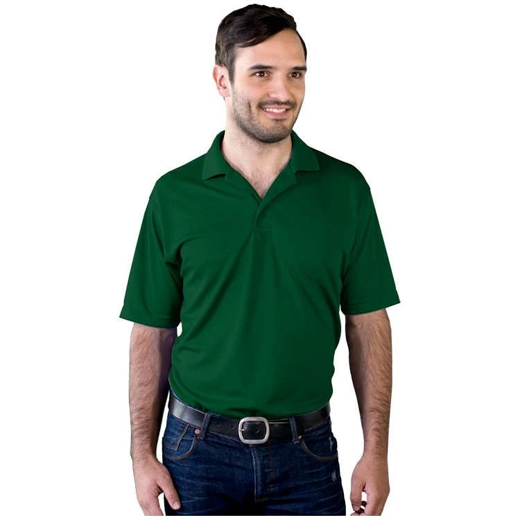 Blue Generation Men's Wicking Short Sleeve Polo Blue Generation Men's Wicking Short Sleeve Polo -Allseasons Uniforms Shop BG7219