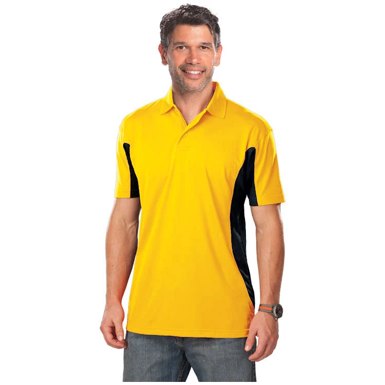 Blue Generation Men's Snag Resistant Colorblock Short Sleeve Polo Blue Generation Men's Snag Resistant Colorblock Short Sleeve Polo -Allseasons Uniforms Shop BG7226