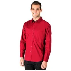 Blue Generation Men's Long Sleeve Superblend Untucked Shirt