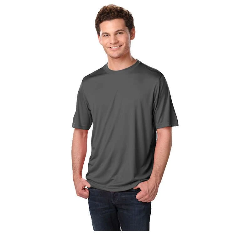 Blue Generation Adult Value Wicking Crew Neck Performance T-Shirt Blue Generation Adult Value Wicking Crew Neck Performance T-Shirt -Allseasons Uniforms Shop BG7302