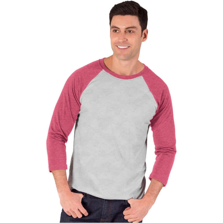 Blue Generation Adult 3/4 Sleeve Triblend Baseball T-Shirt Blue Generation Adult 3/4 Sleeve Triblend Baseball T-Shirt -Allseasons Uniforms Shop BG7307