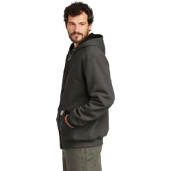CLEARANCE Carhartt Rain Defender Rutland Thermal Lined Hooded Sweatshirt -Allseasons Uniforms Shop CA100632@3