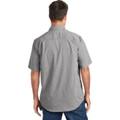 Carhartt Force® Solid Short Sleeve Shirt 2 Carhartt Force® Solid Short Sleeve Shirt -Allseasons Uniforms Shop CA105292@2