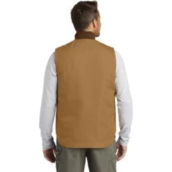 Carhartt Duck Vest 2 Carhartt Duck Vest -Allseasons Uniforms Shop CA106676@2