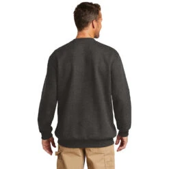 Carhartt Midweight Fleece Crewneck Pullover Sweatshirt 2 Carhartt Midweight Fleece Crewneck Pullover Sweatshirt -Allseasons Uniforms Shop CAK124@2