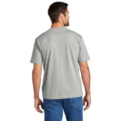 Carhartt Short Sleeve Henley T-Shirt 2 Carhartt Short Sleeve Henley T-Shirt -Allseasons Uniforms Shop CAK84@2