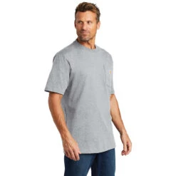 Carhartt Short Sleeve Workwear Pocket T-Shirt 4 Carhartt Short Sleeve Workwear Pocket T-Shirt -Allseasons Uniforms Shop CAK87@4