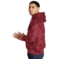 Champion ® Reverse Weave ® Scrunch-Dye Tie-Dye Hooded Sweatshirt -Allseasons Uniforms Shop CHTDS101@2