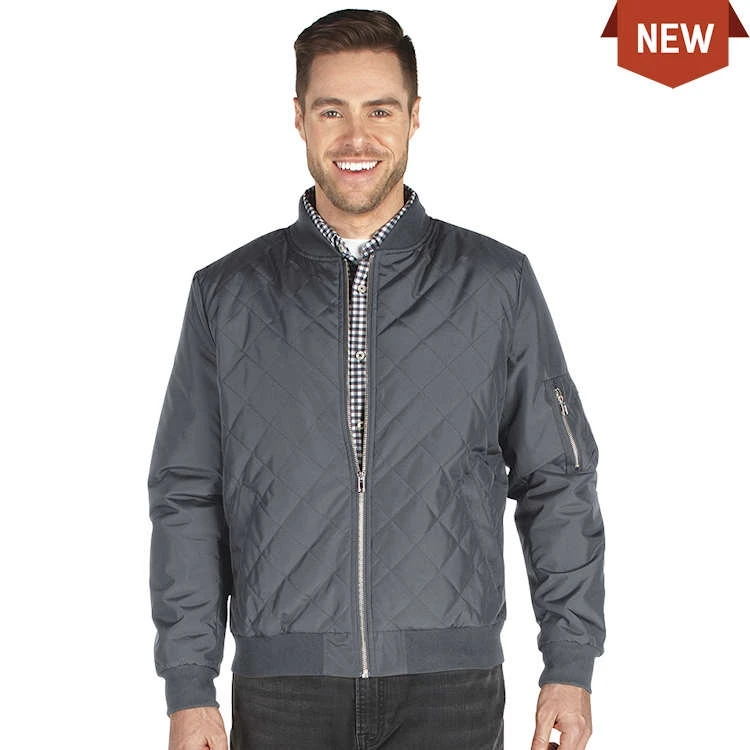 Charles River Men's Quilted Boston Flight Jacket Charles River Men's Quilted Boston Flight Jacket -Allseasons Uniforms Shop CR9027