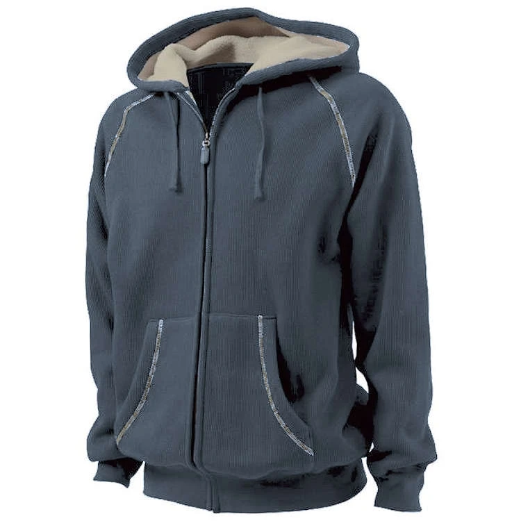 Charles River Thermal Bonded Sherpa Hooded Sweatshirt Charles River Thermal Bonded Sherpa Hooded Sweatshirt -Allseasons Uniforms Shop CR9149@1