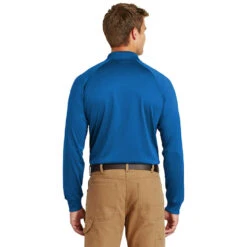 CornerStone® Select Long Sleeve Snag-Proof Tactical Polo -Allseasons Uniforms Shop CSCS410LS@2