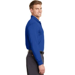 CornerStone® Select Snag-Proof Long Sleeve Polo 3 CornerStone® Select Snag-Proof Long Sleeve Polo -Allseasons Uniforms Shop CSCS412LS@3