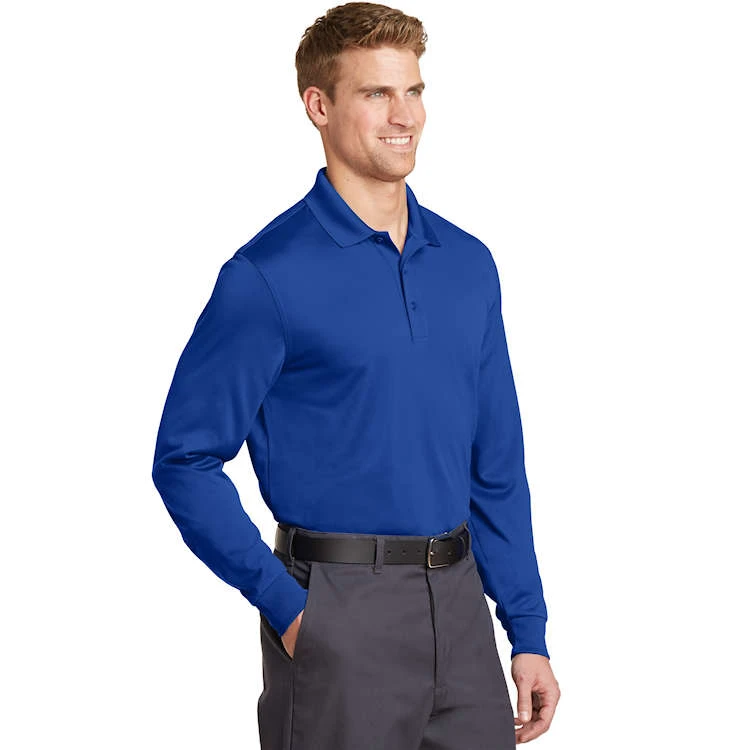 CornerStone® Select Snag-Proof Long Sleeve Polo CornerStone® Select Snag-Proof Long Sleeve Polo -Allseasons Uniforms Shop CSCS412LS@4
