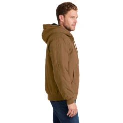 CornerStone® Washed Duck Cloth Insulated Hooded Work Jacket 2 CornerStone® Washed Duck Cloth Insulated Hooded Work Jacket -Allseasons Uniforms Shop CSCSJ41@2