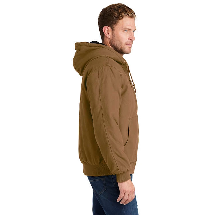 CornerStone® Washed Duck Cloth Insulated Hooded Work Jacket CornerStone® Washed Duck Cloth Insulated Hooded Work Jacket -Allseasons Uniforms Shop CSCSJ41@2