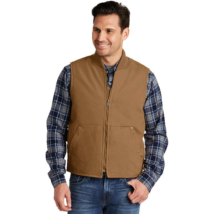 CornerStone® Washed Duck Cloth Vest CornerStone® Washed Duck Cloth Vest -Allseasons Uniforms Shop CSCSV40
