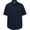 Edwards Men's Short Sleeve Easy Care Poplin Shirt