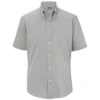Edwards Men's Pinpoint Oxford Button Down Collar Short Sleeve Shirt