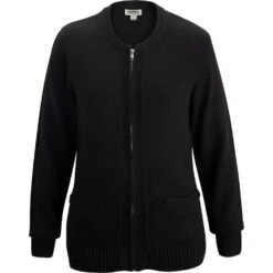 CLEARANCE Edwards Jersey Knit Acrylic Full Zip Cardigan