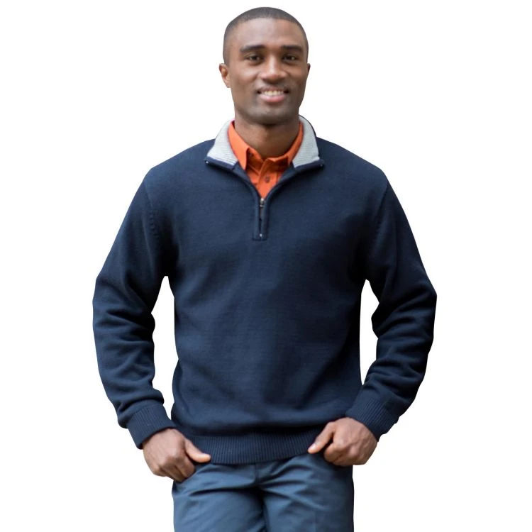 Edwards Quarter-Zip Sweater Edwards Quarter-Zip Sweater -Allseasons Uniforms Shop ED712@1