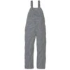 Key Hickory Stripe High Back Bib Overall-Zip Fly