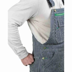 Liberty Hickory Stripe Bib Overall -Allseasons Uniforms Shop LBYB780@2