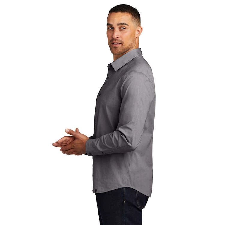 OGIO® Long Sleeve Commuter Woven Shirt OGIO® Long Sleeve Commuter Woven Shirt -Allseasons Uniforms Shop OGOG1002@2