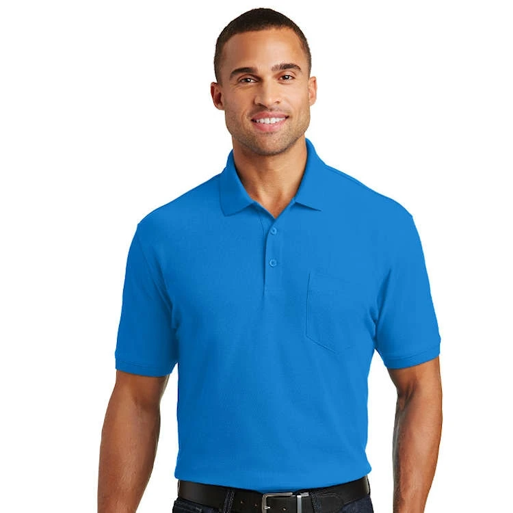 Port Authority® Core Classic Pique Pocket Polo Port Authority® Core Classic Pique Pocket Polo -Allseasons Uniforms Shop PAK100P