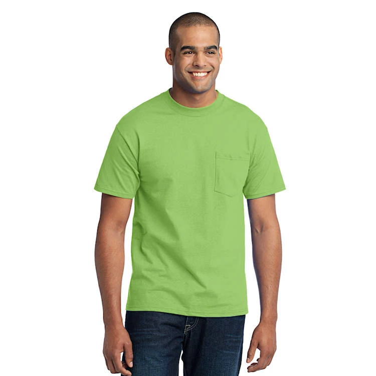 Port & Company® Core Blend Pocket Tee Port & Company® Core Blend Pocket Tee -Allseasons Uniforms Shop PCPC55P