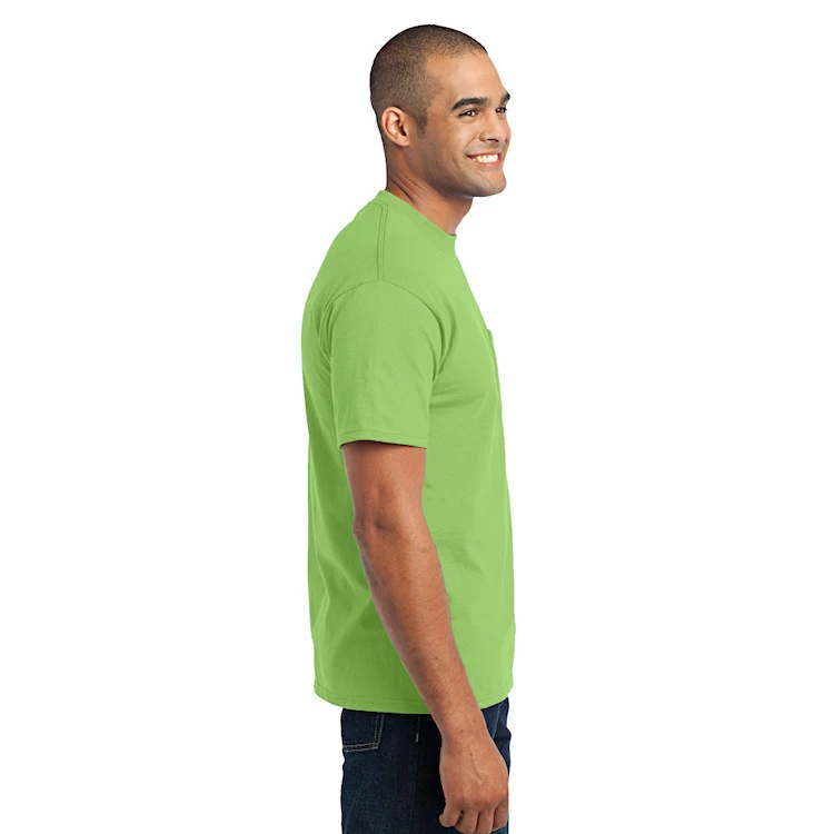 Port & Company® Core Blend Pocket Tee Port & Company® Core Blend Pocket Tee -Allseasons Uniforms Shop PCPC55P@2