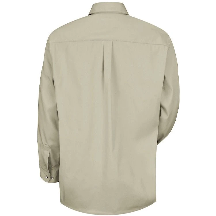 Red Kap Men's Cotton Contrast Long Sleeve Dress Shirt Red Kap Men's Cotton Contrast Long Sleeve Dress Shirt -Allseasons Uniforms Shop RCSC74 1