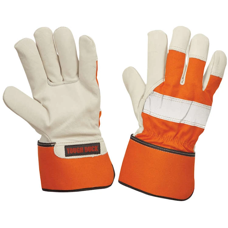 Tough Duck 3M™ Thinsulate™ Insulation Lined Full Grain Hi-Vis Fitters Glove Tough Duck 3M™ Thinsulate™ Insulation Lined Full Grain Hi-Vis Fitters Glove -Allseasons Uniforms Shop TDG79416