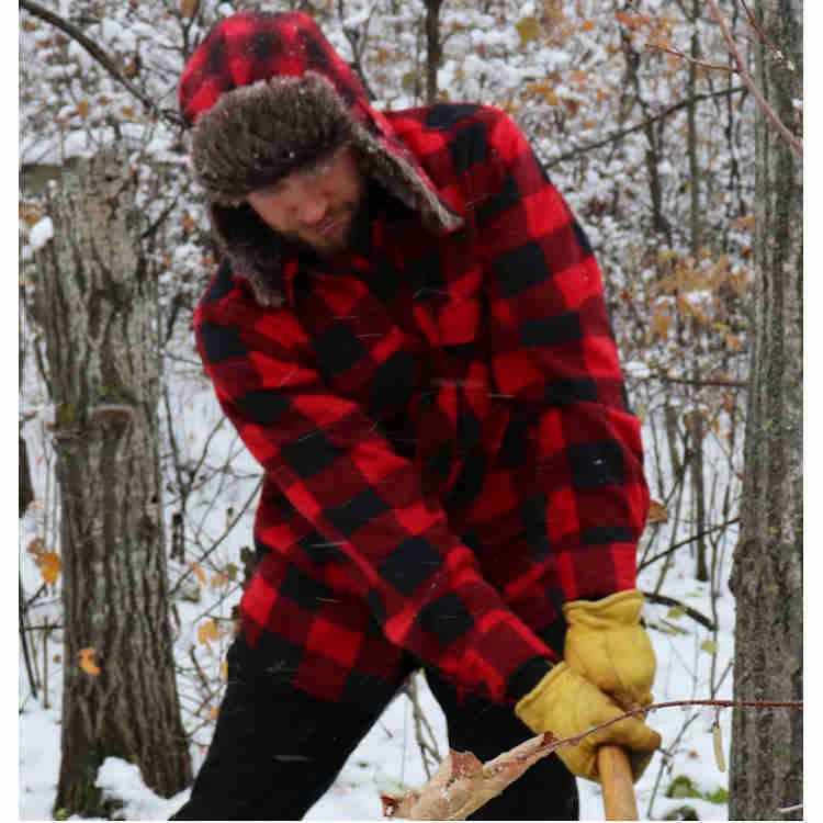 Tough Duck Plaid Aviator Hat Tough Duck Plaid Aviator Hat -Allseasons Uniforms Shop TDI15616