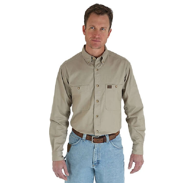 Wrangler Riggs Workwear Riggs Workwear Twill Work Shirt Wrangler Riggs Workwear Riggs Workwear Twill Work Shirt -Allseasons Uniforms Shop WR3W501